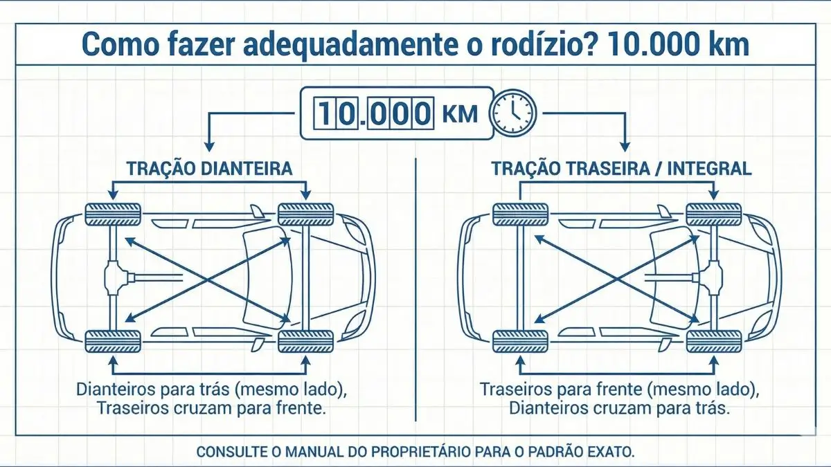 Como é feito o rodízio?